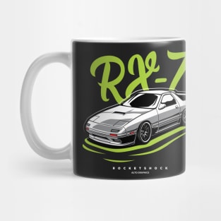 FCRX7 jdm white comet Mug